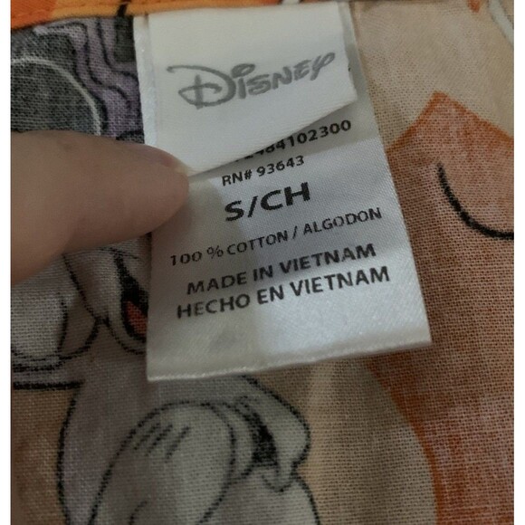 Disney Halloween Scrub Small Mickey Minnie Mouse Frankenstein Pockets Top Shirt - Picture 3 of 4